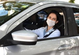 Saúde orienta sobre o uso de máscaras dentro de veículos