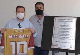 Prefeito Deiró Marra entrega ao CAP obras da nova sede administrativa