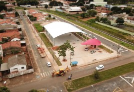 Praça do bairro Santo Antônio ganha concreto
