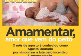 Agosto Dourado promove atividades de incentivo ao aleitamento materno