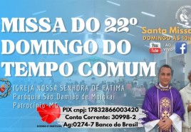 Missa do 22° Domingo do Tempo Comum