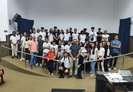 Curso de Psicologia do Unicerp realizou no último fim de semana uma ação de conscientização sobre a campanha “Setembro Amarelo” para os alunos do IFTM