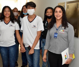 Imagem 3 do post Escola do Legislativo promoveu visitação de estudantes na Câmara Municipal