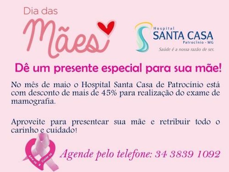 Dê um presente especial para sua mãe!