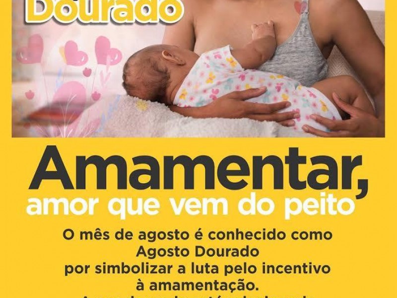 Agosto Dourado promove atividades de incentivo ao aleitamento materno