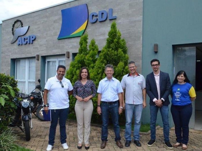ACIP/CDL recebem Presidente da CDL Araguari e comitiva para conhecerem projetos e...