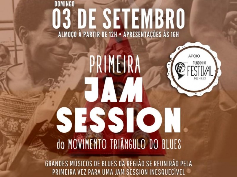 Fundinho Festival apoia “Primeira Jam Session do Movimento Triângulo do Blues