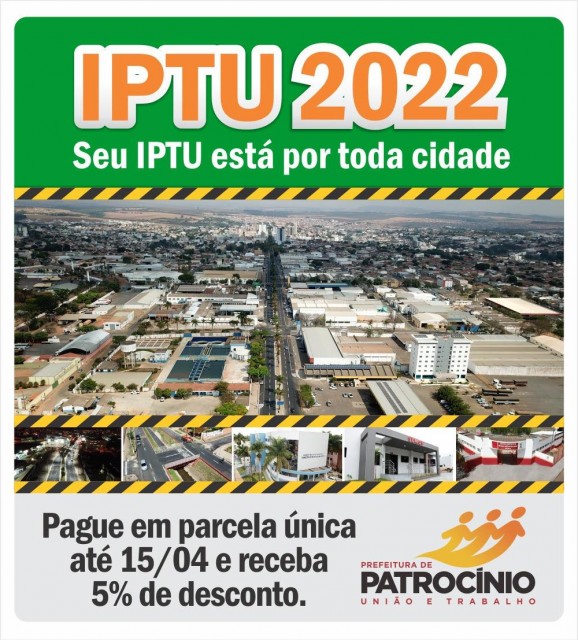 Carnês do IPTU 2022 já estão sendo distribuídos