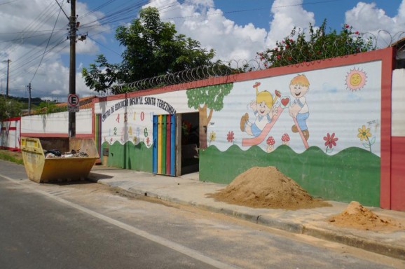 Centro de Educação Infantil Santa Terezinha recebe reforma