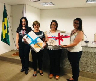Imagem 4 do post Escola Municipal Afrânio Amaral, Dona Mulata e João Beraldo recebem premiação do MPT na Escola 2018 em Belo Horizonte