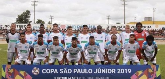 Atleta Patrocinense é destaque na Copa São Paulo de Futebol Junior 2019