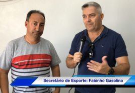 Secretário de Esporte Fabinho Gasolina fala da visita da Federação Mineira e Corrida da Fogueira