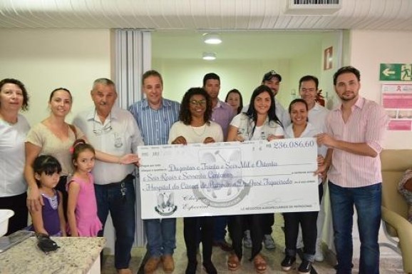 4º Leilão Solidário arrecada R$ 236 mil para o Hospital do Câncer de Patrocínio