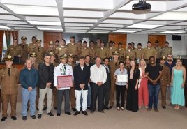 Câmara Municipal presta homenagem à Polícia Militar de Patrocínio e Patos de Minas