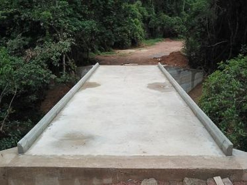 Concluída Ponte de Concreto na região de Ponte Alta