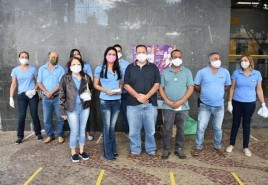 Governo Municipal distribui máscaras de pano para a população