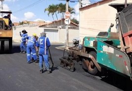 Governo Municipal retoma obras de recapeamento asfáltico