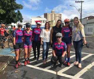 Imagem 2 do post Pink Team, Ciclo  Cerrado e Cafebras realizaram Pedal Solidário