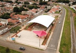 Nova Praça Esportiva do Bairro Santa Terezinha será entregue em breve