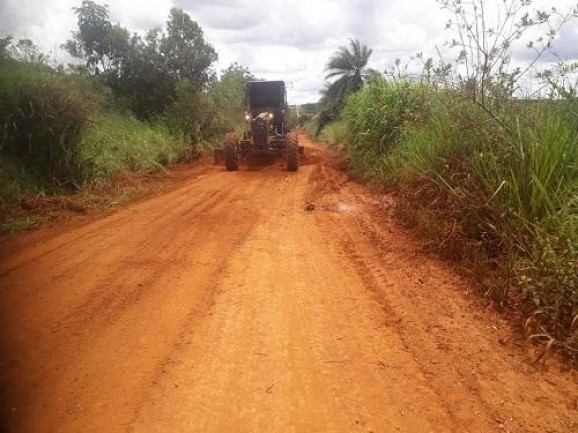Estradas Rurais recebem atenção da Secretaria de Obras durante período de chuvas