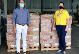 Governo Municipal recebe da PifPaf  a doação de mais de 1 tonelada de sobrecoxas de frango
