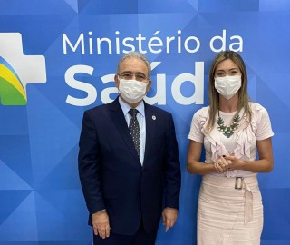 Imagem 1 do post Conquista: Deputada Greyce Elias e Ministro Queiroga anunciam Credenciamento Oncológico SUS da Hospital Santa Casa/Hospital do Câncer