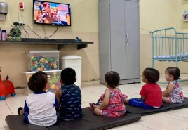 Centros de Educação Infantil recebem televisores