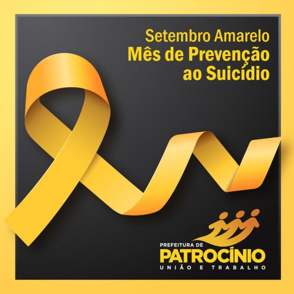 Governo Municipal apóia a Campanha Setembro Amarelo