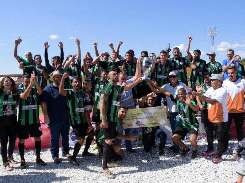 Equipe do Tejuco é a grande campeã do Campeonato Municipal Rural 2022