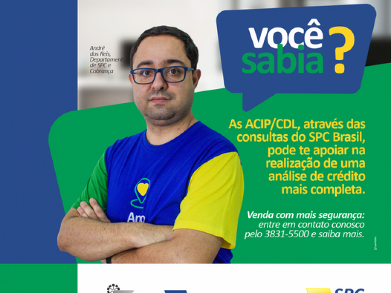 ACIP/CDL, através do SPC Brasil, oferecem serviço para associados venderem a crédito...