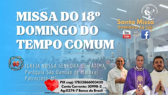 Missa do 18° Domingo do Tempo Comum (AO VIVO)