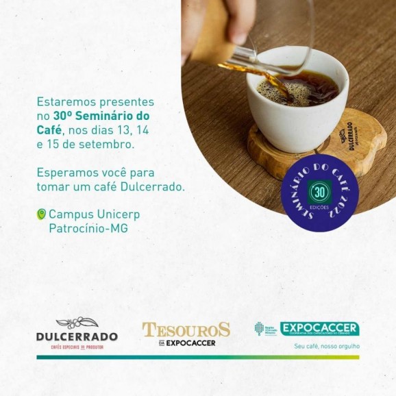 Expocaccer e Dulcerrado participam do 30° Seminário do Café