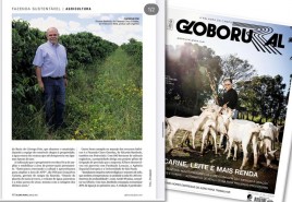 O cooperado da Expocaccer, Ricardo Bartholo, foi destaque da Revista Globo Rural