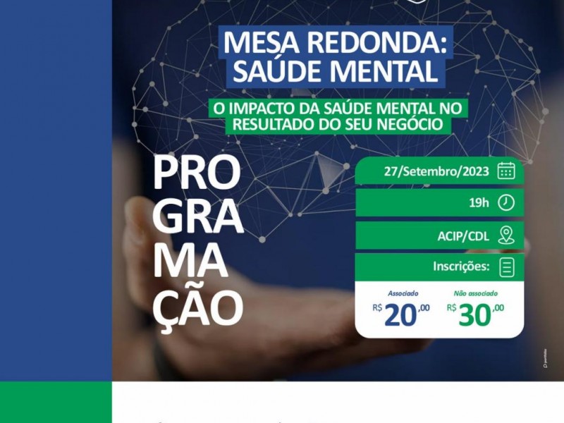 Núcleo de RH do Empreender da ACIP/CDL promove Mesa Redonda sobre Saúde...