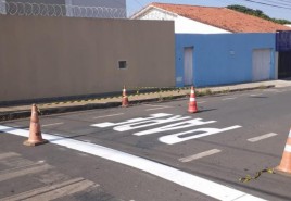 SESTRAN inicia sinalização de ruas próximas as Avenidas Altino Guimarães e Dom José André Coimbra
