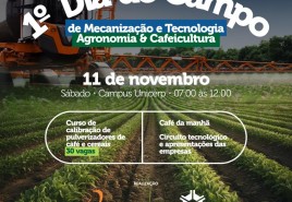 Agricultura do Unicerp promove Dia de Campo de Mecanização e Tecnologia