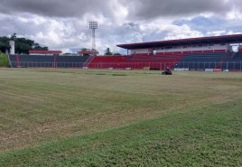 Estádio Pedro Alves do Nascimento passa por melhorias para receber os jogos do CAP pelo Campeonato Mineiro