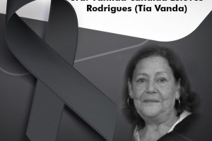 NOTA DE PESAR PELO FALECIMENTO DA SRA. VANILDA CÂNDIDA ESTEVES RODRIGUES (TIA VANDA)