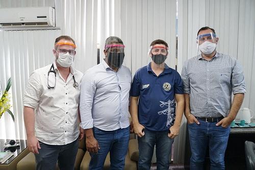 Governo Municipal recebe doação de protetores faciais Face Shield  produzidos pelo IFTM - Guia Patrocínio Agora!